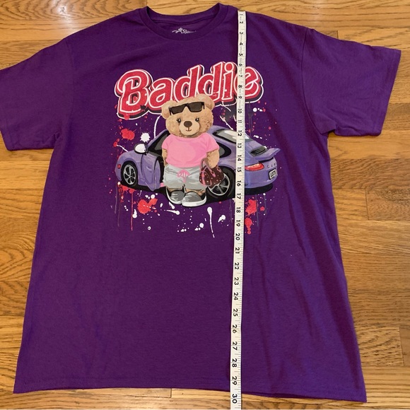 Baddie oversized tee purple size L - Picture 7 of 10